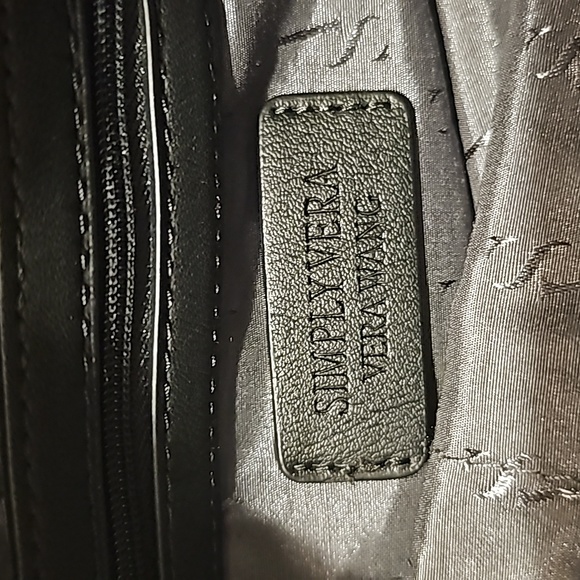 EUC Simply Vera Black Purse - Picture 3 of 6